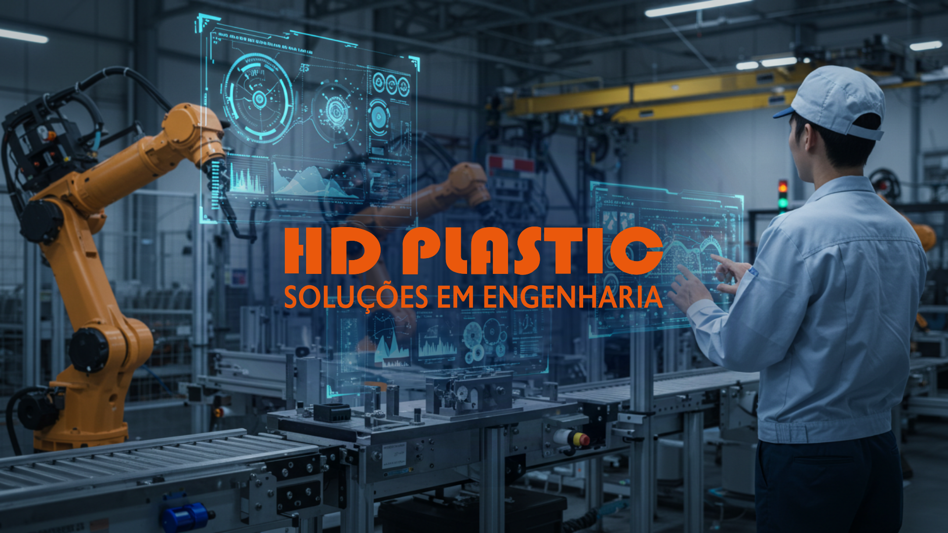 Indústria 4.0 e Plásticos: Como a Digitalização Está Transformando a Produção de Plásticos de Engenharia